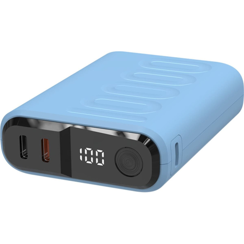 Realpower Powerbank realPower PB-10000C PD+ mit 3x Type-C,Purple