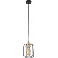 Tkkrywult Lampa wisząca TKKRYWULT Tk Lighting Galaxy 4714 lampa wisząca zwis 1x15W E27 czarna/złota