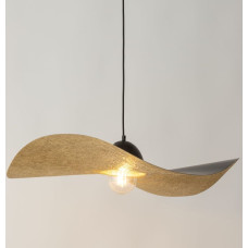 Sigma Lampa wisząca Sigma Salonowy zwis KAPELLO metalowa lampa wisząca do jadalni czarna