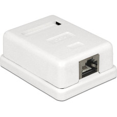 Delock Moduł ścienny, 1 Port Cat.6 (86169)