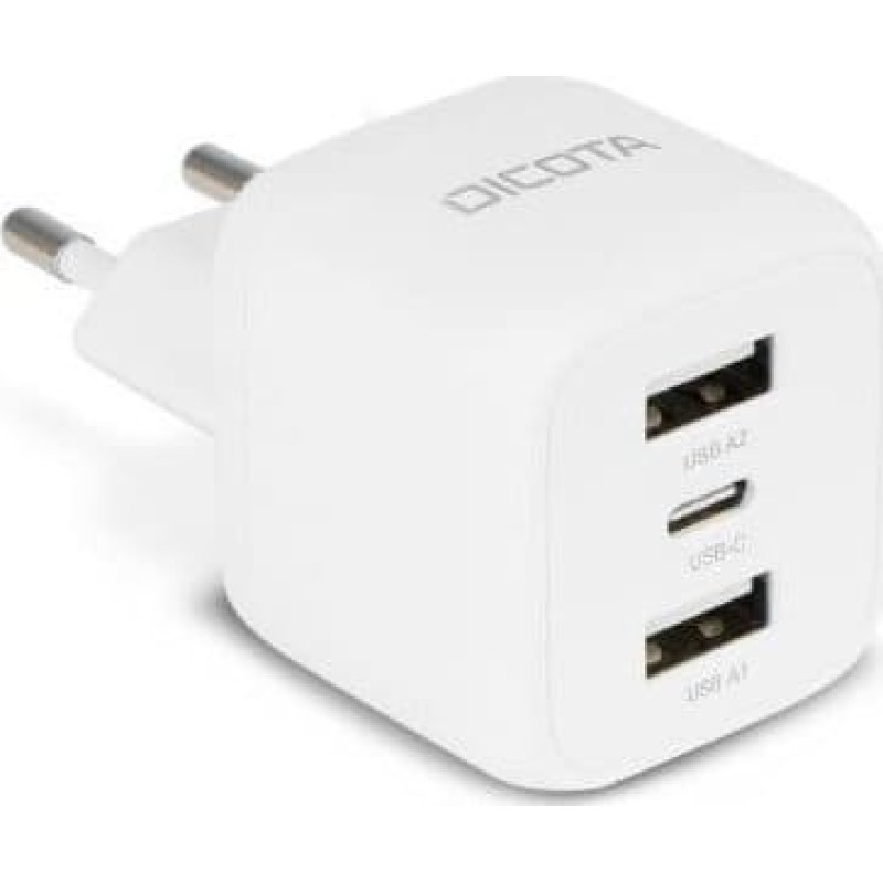 Dicota Zasilacz do laptopa Dicota Dicota 3-Port GaN Wall Charger (32W) EU black