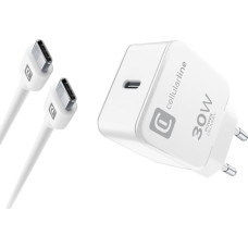 Cellular Line Ładowarka Cellular Line Cellularline USB-C Charger Kit für Apple 30W PD White