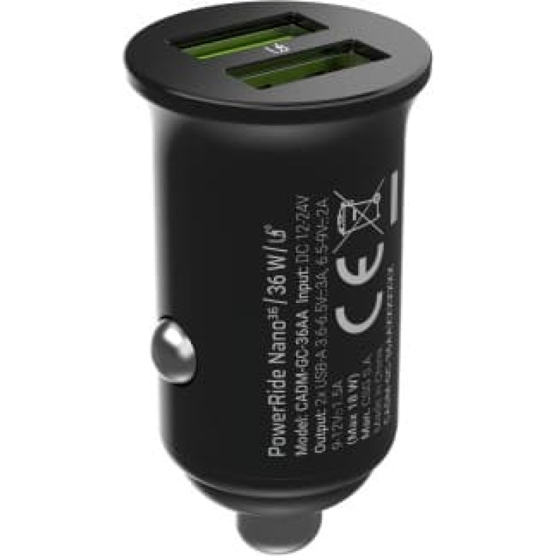 Green Cell USB car charger GC PowerRide Nano36