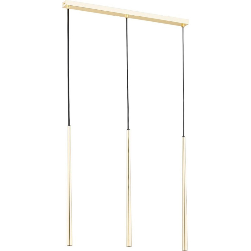 Alfac Lampa wisząca Alfac Alfa Carmen 62286 3x40W G9 złota/czarna