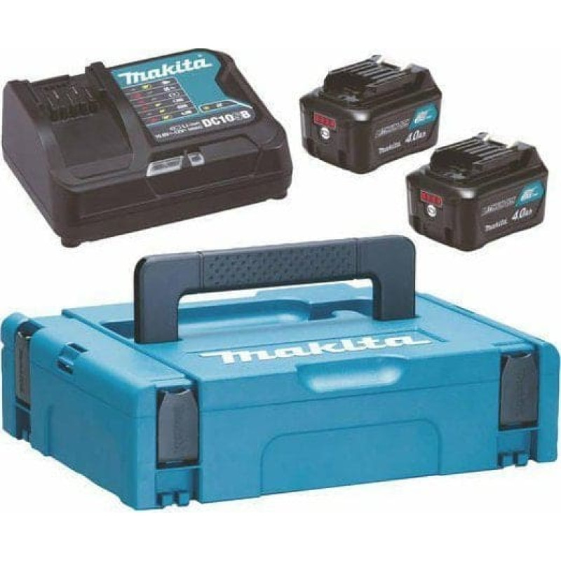 Makita Makita Energy Kit 197641-2 2x BL1041B + DC10SB