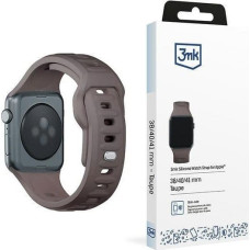 3MK 38/40/41 mm Taupe - 3mk Silicone Watch Strap for Apple