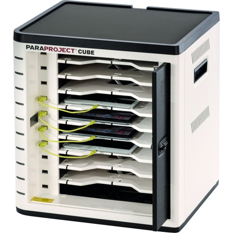 Parat PARAT Paraproject CUBE U10 f�r 10 iPads Charge&Sync EU-Version inkl. USB Lightning-Kabel