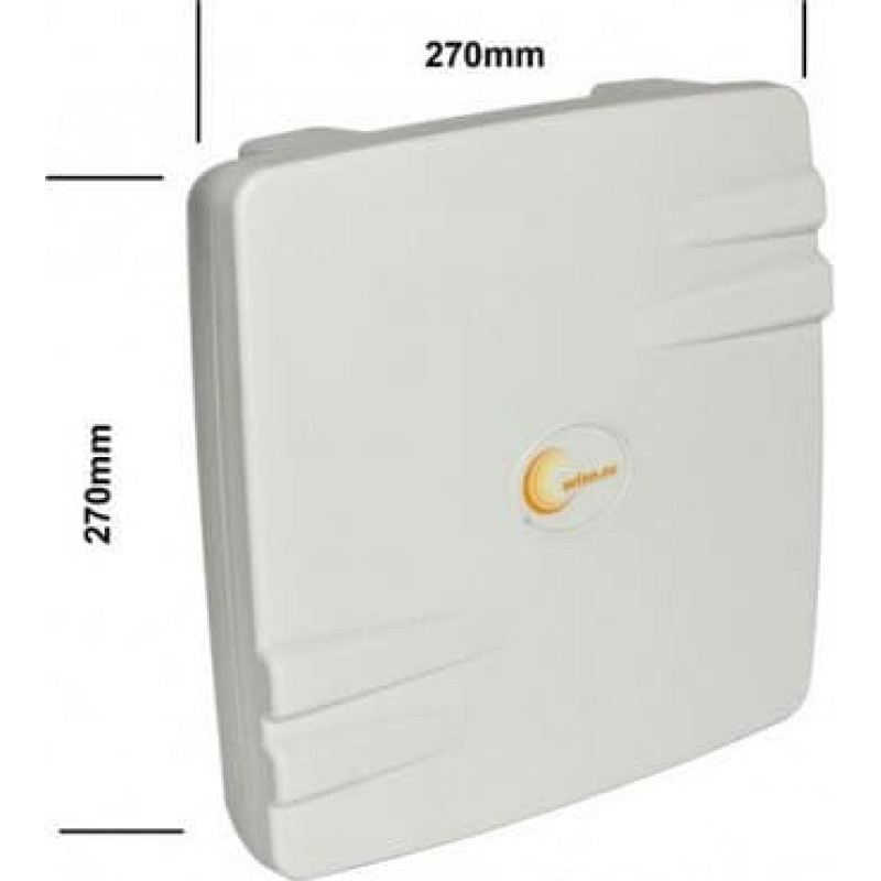 Allnet ALLNET Antenne 2,4 GHz 12dBi Flat Patch Outdoor 1T1R N-Type female
