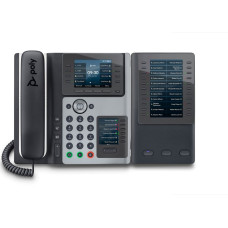 HP Telefon HP HP Poly Edge E400 IP Phone and PoE-enabled
