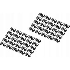 Digitus DIGITUS Farbclips für Patchkabel RJ45 100 Stück schwarz