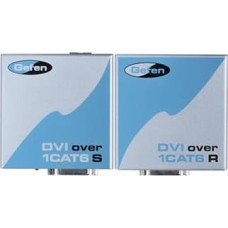 Gefen Gefen EXT-DVI-1CAT6, DVI, RJ-45, Blue, Silver