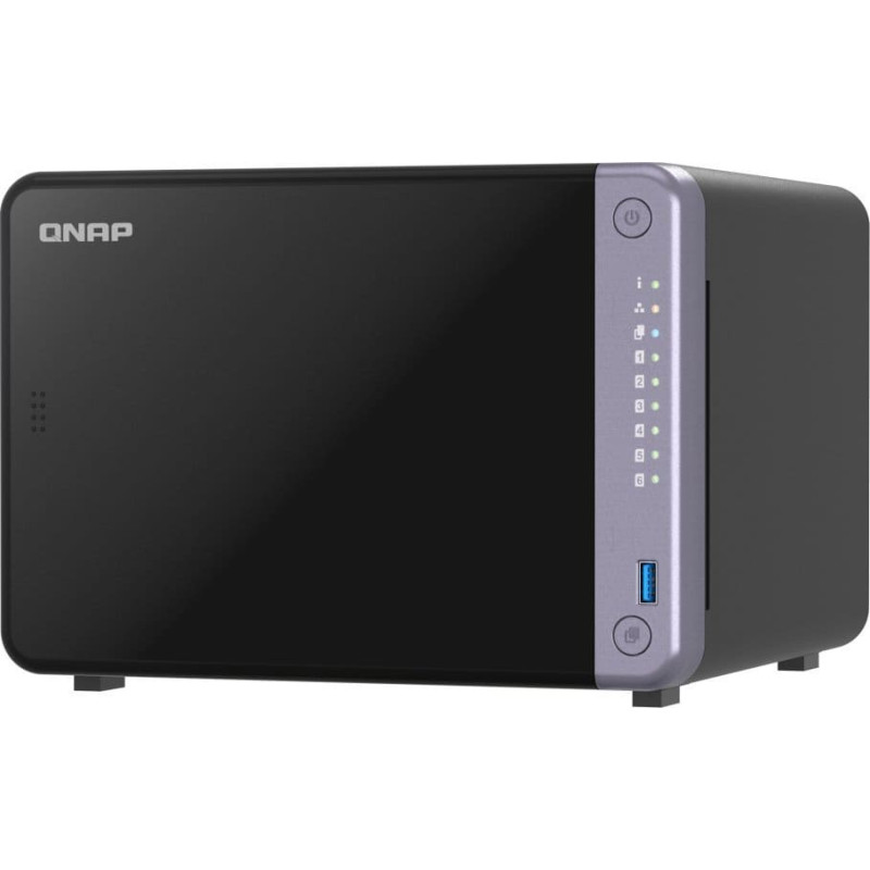 Qnap Serwer plików Qnap QNAP TS-632X-4G | 6-zatokowy serwer NAS, ARM, 4GB RAM, 2x 10GbE SFP+, 2x 2,5GbE RJ-45, Tower