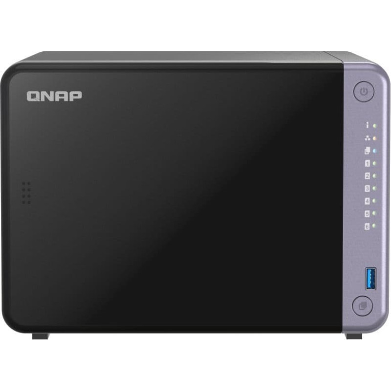 Qnap Serwer plików Qnap QNAP TS-632X-4G | 6-zatokowy serwer NAS, ARM, 4GB RAM, 2x 10GbE SFP+, 2x 2,5GbE RJ-45, Tower