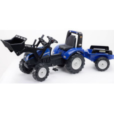 Noname Ciągnik z przyczepą z przyczepą New Holland 3090M