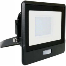 V-Tac Naświetlacz V-TAC Projektor LED V-TAC 30W SAMSUNG CHIP Czujnik Ruchu Czarny Z MUFĄ VT-138S 3000K 2340lm 5 Lat Gwarancji