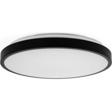 V-Tac Lampa sufitowa V-TAC Plafon V-TAC 24W LED Okrągły 35cm Natynkowy Pilot Czujnik Ruchu IP44 Czarny VT-8624S 4000K 2500lm