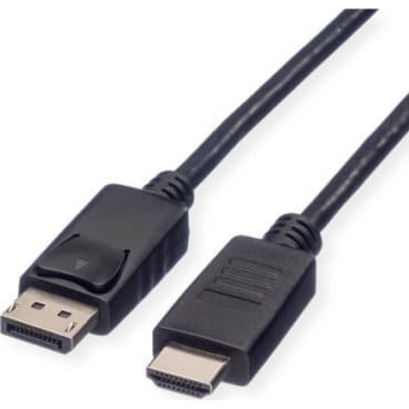 Roline Kabel Roline ROLINE GREEN Kabel DisplayPort DP - HDMI, M/M, czarny, 3 m