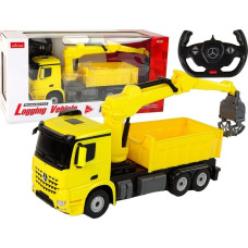 Mercedes Ciężarówka z Chwytakiem Mercedes Rastar Żółta