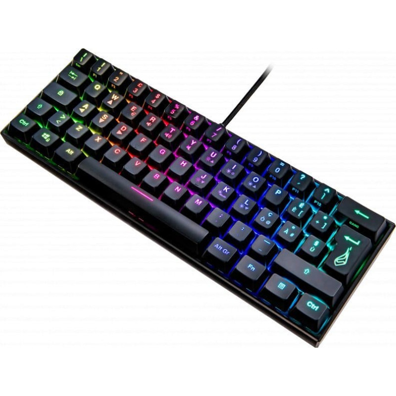 Surefire Klawiatura Surefire KingPin M1 60% Mechanical Gaming RGB Keyboard QWERTY Italian