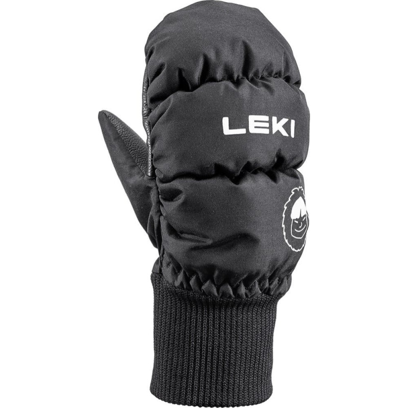 Leki LEKI RĘKAWICE Little Eskimo Mitt Short black 4.0