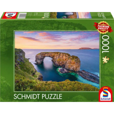 Schmidt Spiele Puzzle PQ 1000 Great Pollet Sea Arch, Irlandia G3