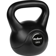 Rebel Kettlebell Rebel Kettlebell bitumiczny 22 kg REBEL ACTIVE