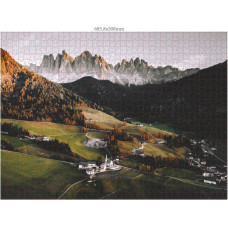 Krups Ambassador Val di Funes Dolo- mites 1000-piece (Tobias Haegg)