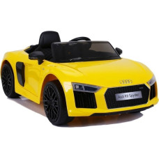 Lean Cars Auto na Akumulator Audi R8 Spyder Żółty Lakierowany