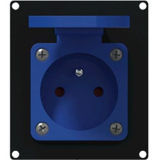 Caymon Panel z wyjściowym zasilaniem Schuko CAYMON CASY285F/B