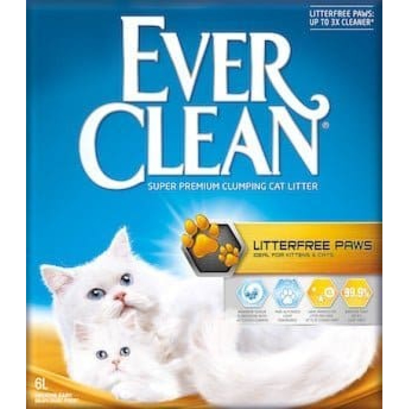 No Name Żwirek dla kota NO NAME Everclean Ever Clean Litterfree Paws 6 L