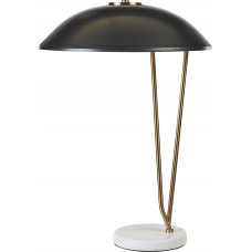 Beliani Lampa stołowa Beliani Lampa stołowa metalowa złota z czarnym DANTO Lumarko!