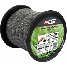 Awtools AWTOOLS ŻYŁKA TNĄCA CLASSIC 3,0x100m/SKRĘCANA