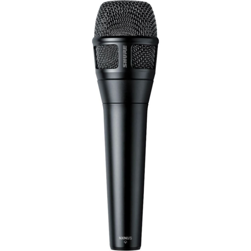 Shure Nexadyne™ 8/S — dinamiskais mikrofons, superkardioīds ar XLR savienotāju, melns