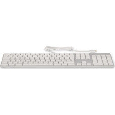 LMP Klawiatura LMP USB-C Przewodowa Biało-srebrna FR (LMP-KB-1843-FR)