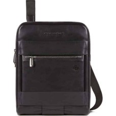 Piquadro Piquadro, Obidos, Leather, Small, Crossbody Bag, Black, 22 x 28 x 5 cm, For Men For Men