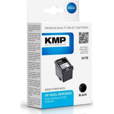 KMP Tusz KMP KMP H175BX - Hohe Ergiebigkeit - Schwarz - kompatibel - Tintenpatrone - fur HP AMP 130, Deskjet 26XX, 37XX, ENVY 50XX