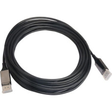 Techly Kabel Techly TECHLY DisplayPort AOC Anschlusskabel 8K Glasfaser DisplayPort Kabel 20m schwarz Unempfindlich gegenueber elektromagn.Stoerungen