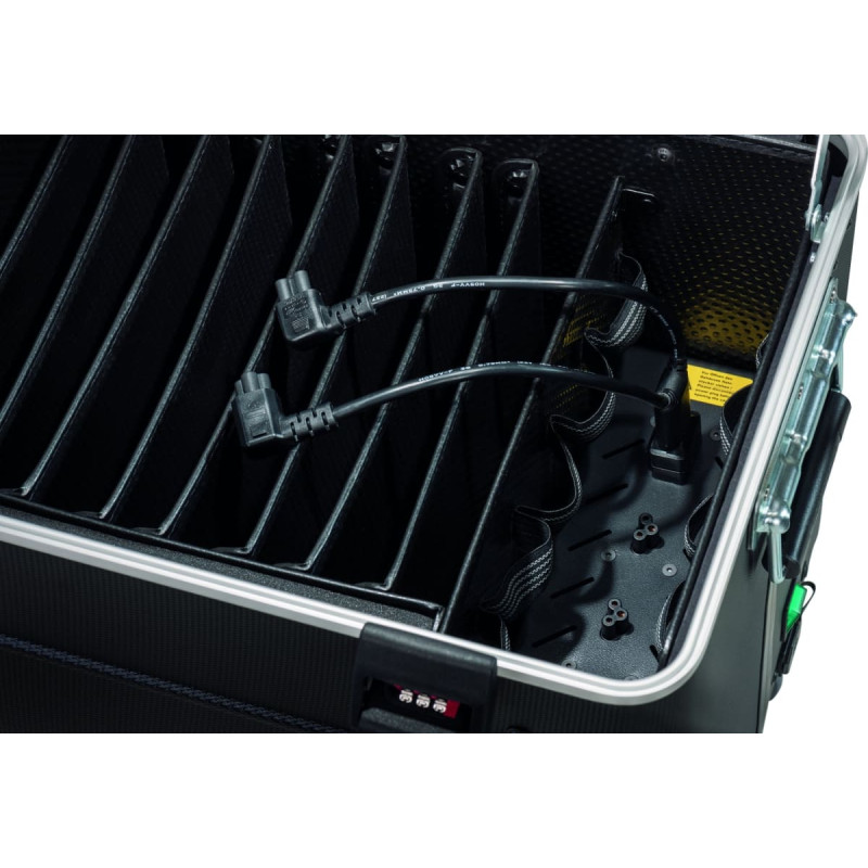 Parat PARAT Paraproject Case C10 f�r 10 Notebooks bis 39,62cm 15,6Zoll Charge Only EU-Version - schwarz