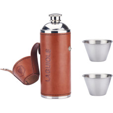 Laguiole Tradition Laguiole Flachmann inkl. 2 Becher
