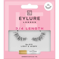Eylure 3/4 Length Lashes sztuczne rzęsy z klejem efekt unikalnego podkreślenia No. 013
