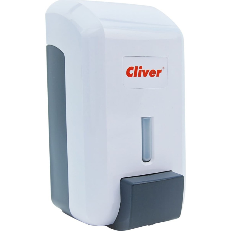 Cliver Dozownik do mydła Cliver Dozownik do mydła Cliver biało-szary