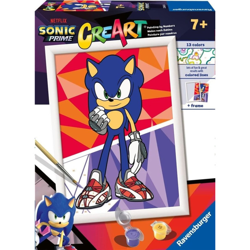 Ravensburger CreArt dla dzieci: Sonic Prime