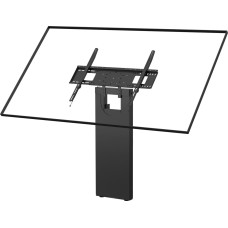Vision VISION Manuell hohenverstellbare Bildschirm-Standhalterung - 30 JAHRE GARANTIE - hochbelastbar - Geeignet fur Bildschirme bis 100 Zoll mit VESA-Grossen bis zu 800 x 600 - an der Wand zu befestigen, tragt die Last auf den Boden ab - Nutzlast 95 kg