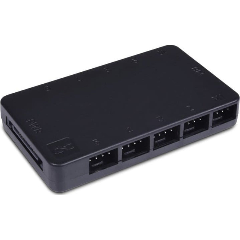 Alphacool Alphacool Core 10x 4-Pin PWM Splitter - schwarz