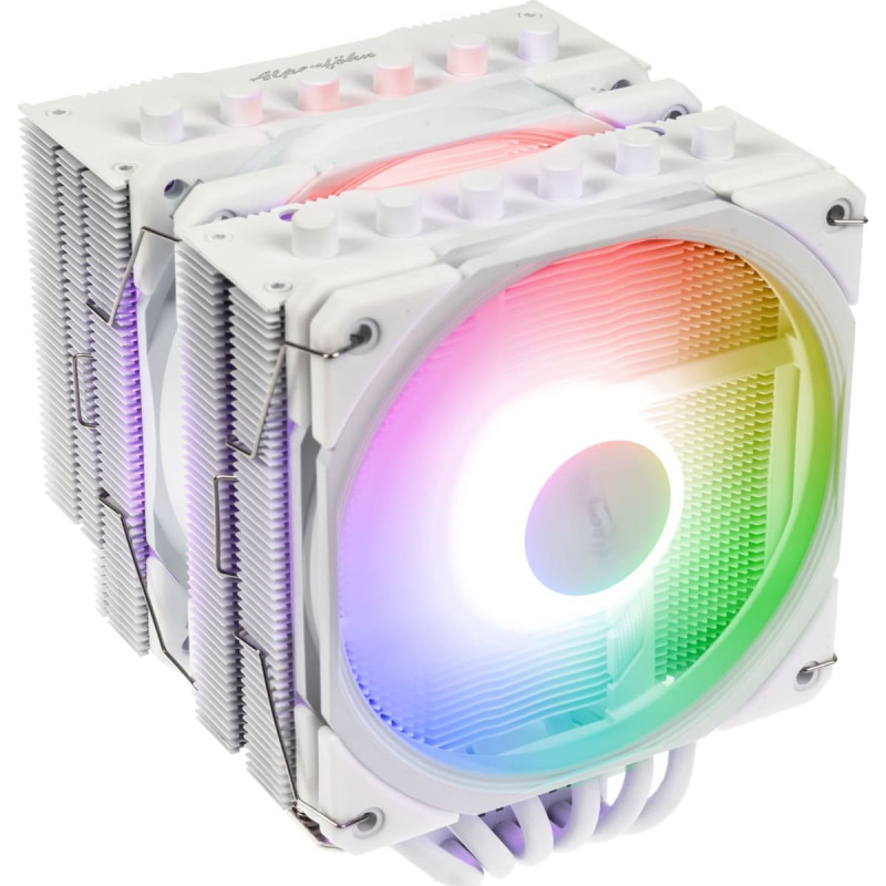 Alpenfohn Chłodzenie CPU Alpenfohn Alpenfhn Brocken 4 Max ARGB CPU-Khler - 2x 120mm, wei