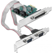Delock PCI Express Karte zu 2 x Seriell RS-232 + 1 x Parallel IEEE1284