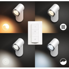 Philips Kinkiet Philips Hue White Ambience Adore Bathroom Spot Light