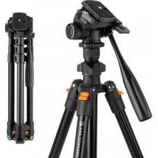 K&F Statyw K&F Statyw video K&F Concept K234A0 z głowicą 3D i uchwytem na telefon