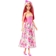 Mattel Lalka Barbie Mattel Barbie Księżniczka Lalka różowy strój HRR08