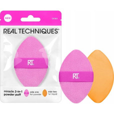 Noname REAL TECHNIQUES_2in1 Powder Puff płatek do pudru